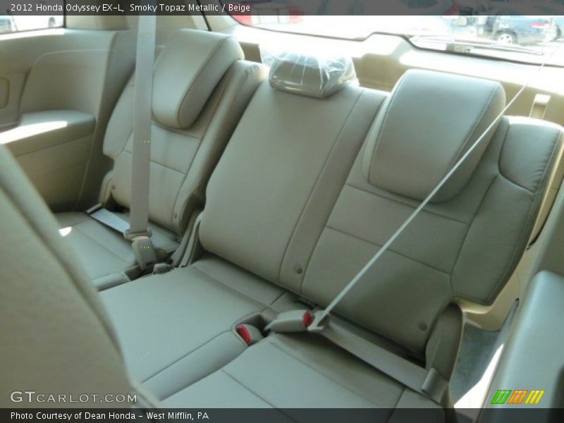 Smoky Topaz Metallic / Beige 2012 Honda Odyssey EX-L