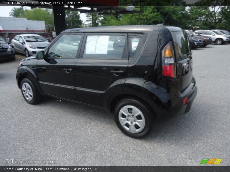 Shadow Black / Black Cloth 2011 Kia Soul 1.6