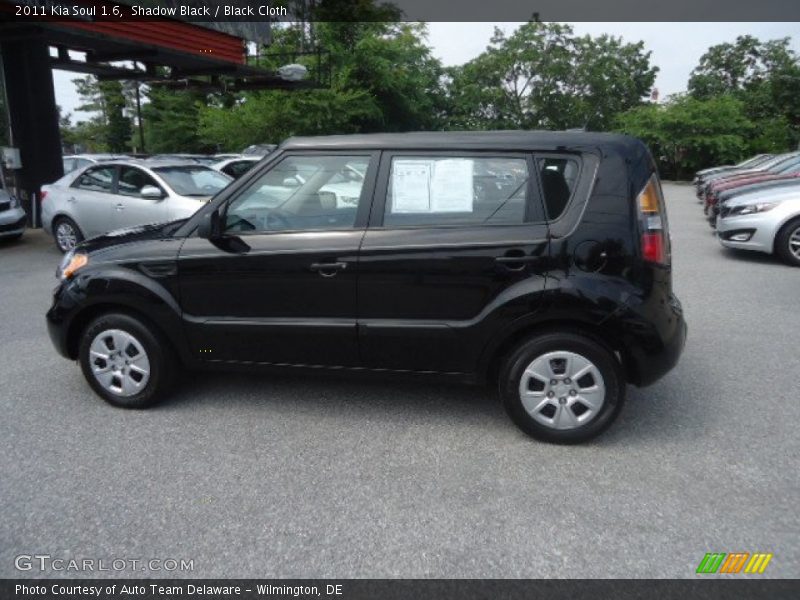 Shadow Black / Black Cloth 2011 Kia Soul 1.6