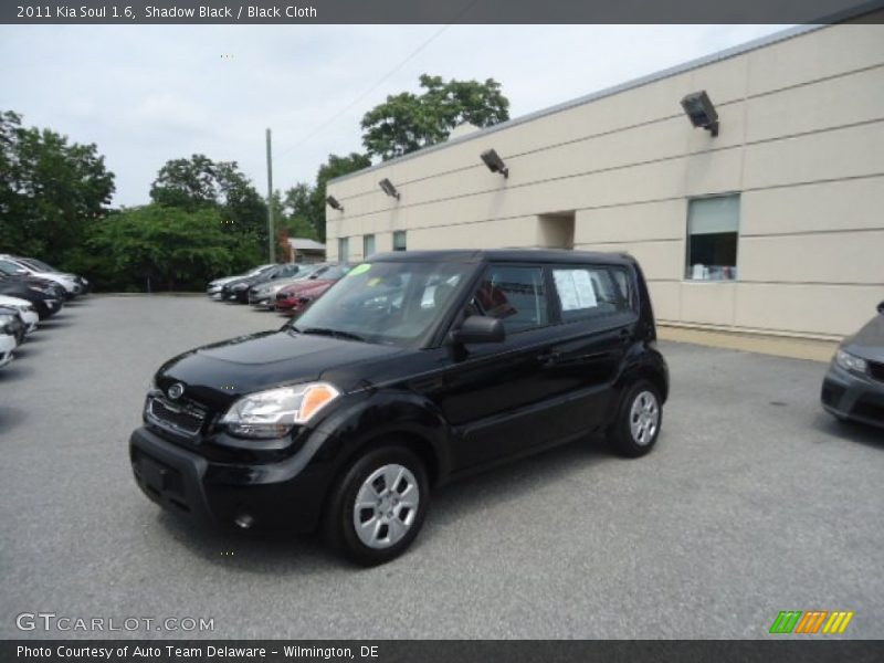 Shadow Black / Black Cloth 2011 Kia Soul 1.6