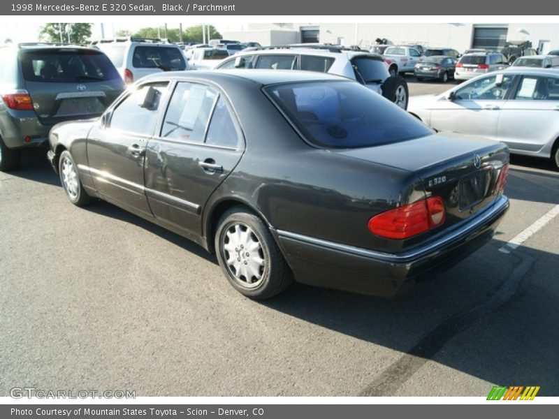 Black / Parchment 1998 Mercedes-Benz E 320 Sedan