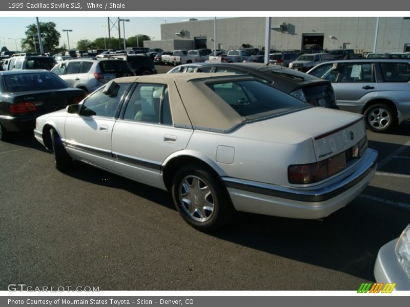 White / Shale 1995 Cadillac Seville SLS
