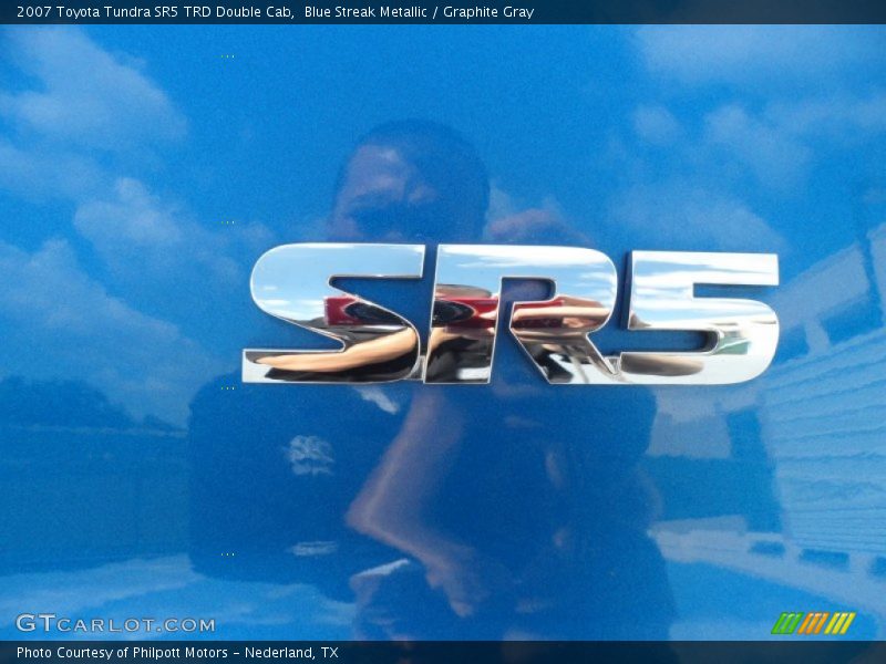 Blue Streak Metallic / Graphite Gray 2007 Toyota Tundra SR5 TRD Double Cab