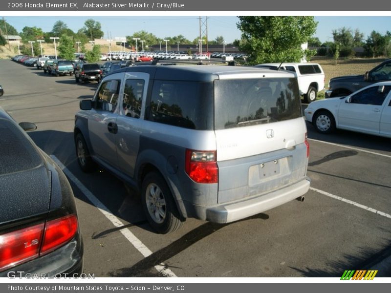 Alabaster Silver Metallic / Gray/Blue 2006 Honda Element EX