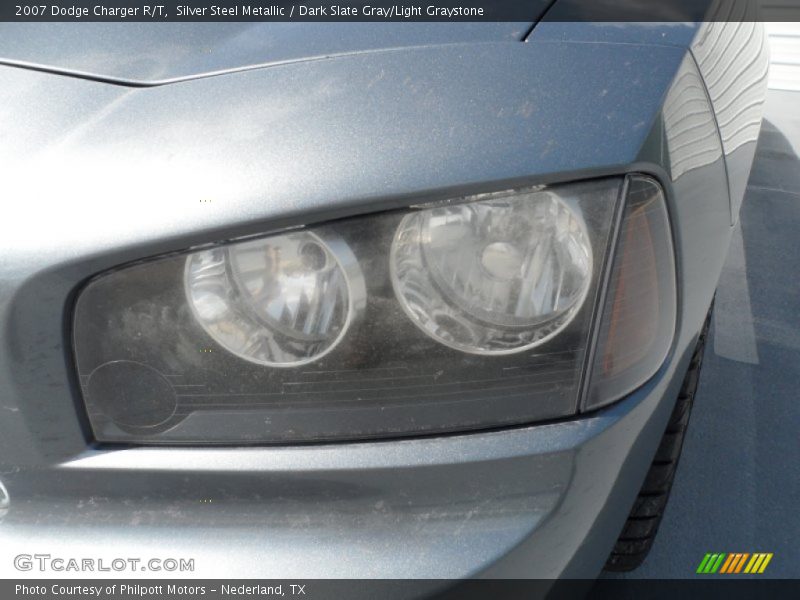Silver Steel Metallic / Dark Slate Gray/Light Graystone 2007 Dodge Charger R/T