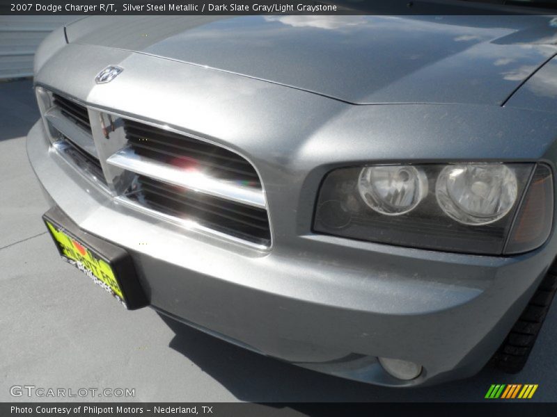 Silver Steel Metallic / Dark Slate Gray/Light Graystone 2007 Dodge Charger R/T