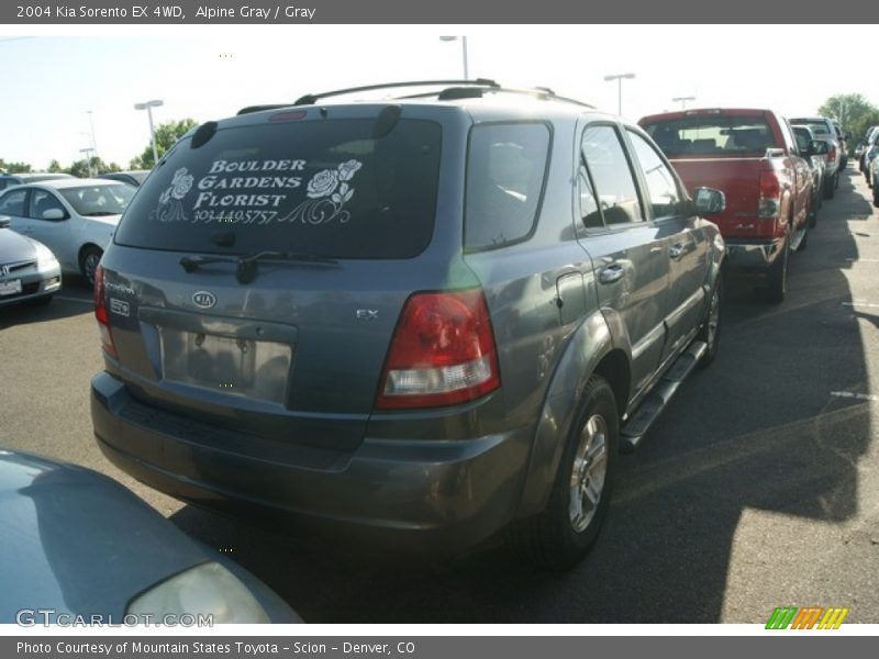 Alpine Gray / Gray 2004 Kia Sorento EX 4WD
