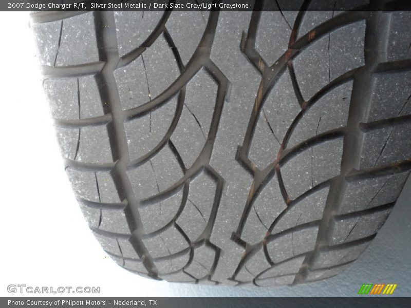 Silver Steel Metallic / Dark Slate Gray/Light Graystone 2007 Dodge Charger R/T