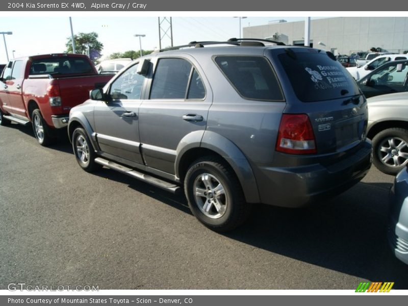 Alpine Gray / Gray 2004 Kia Sorento EX 4WD