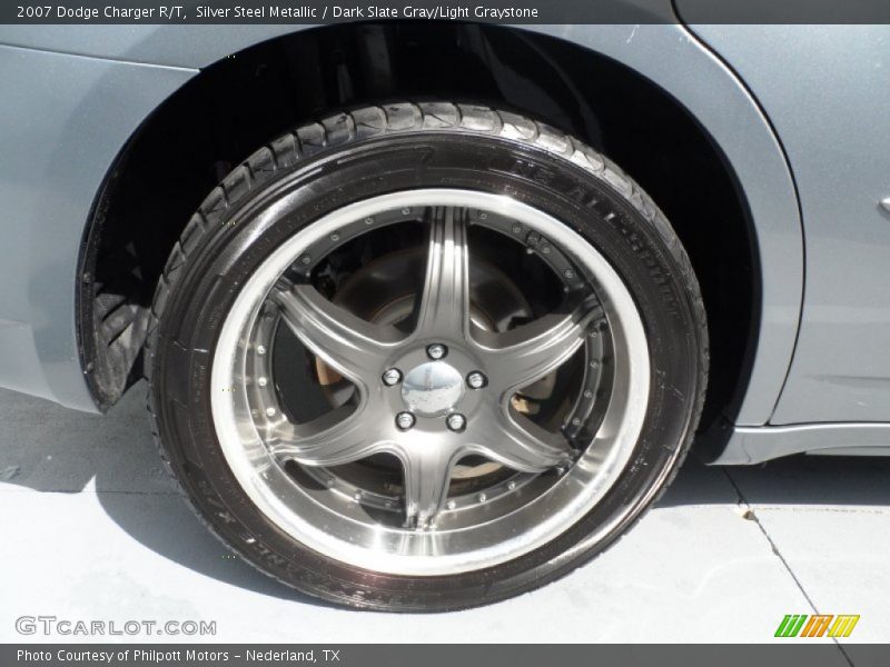 Silver Steel Metallic / Dark Slate Gray/Light Graystone 2007 Dodge Charger R/T