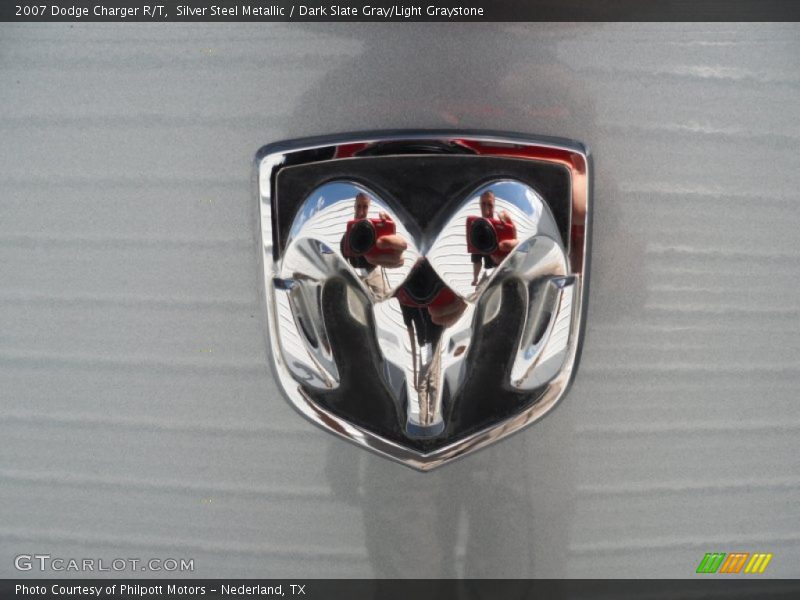 Silver Steel Metallic / Dark Slate Gray/Light Graystone 2007 Dodge Charger R/T