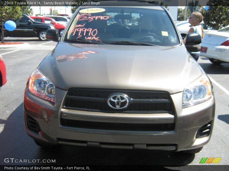Sandy Beach Metallic / Sand Beige 2009 Toyota RAV4 I4