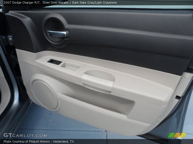 Silver Steel Metallic / Dark Slate Gray/Light Graystone 2007 Dodge Charger R/T