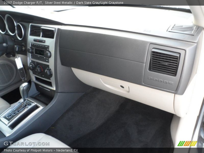 Silver Steel Metallic / Dark Slate Gray/Light Graystone 2007 Dodge Charger R/T
