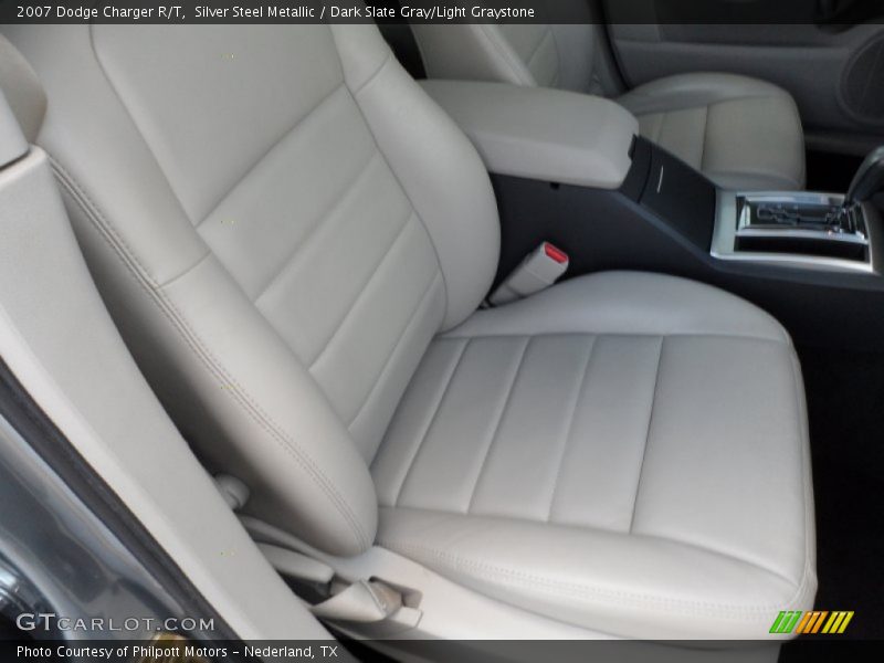 Silver Steel Metallic / Dark Slate Gray/Light Graystone 2007 Dodge Charger R/T