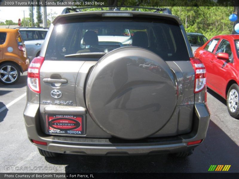 Sandy Beach Metallic / Sand Beige 2009 Toyota RAV4 I4