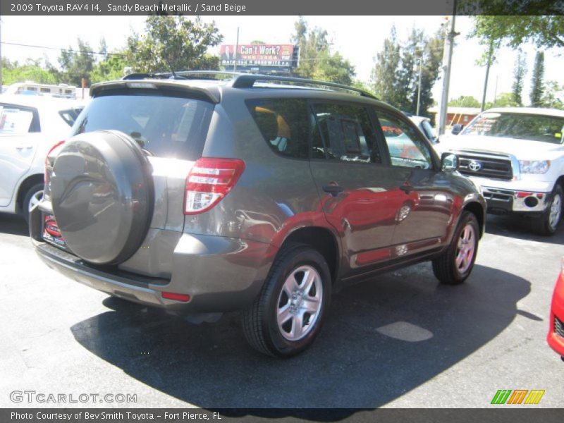 Sandy Beach Metallic / Sand Beige 2009 Toyota RAV4 I4