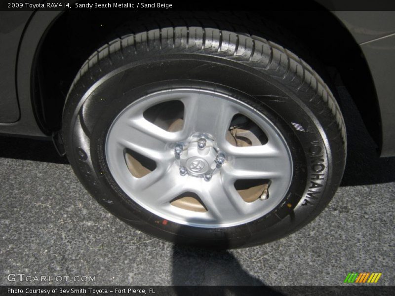 Sandy Beach Metallic / Sand Beige 2009 Toyota RAV4 I4