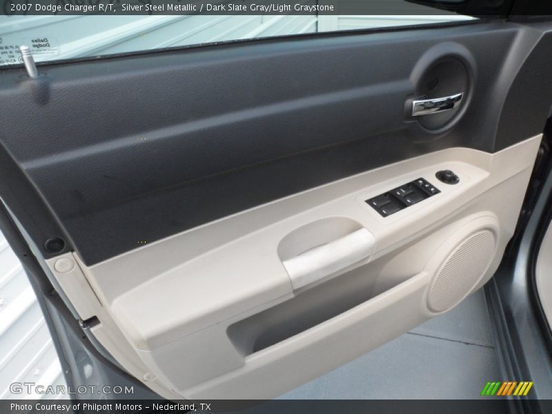 Silver Steel Metallic / Dark Slate Gray/Light Graystone 2007 Dodge Charger R/T