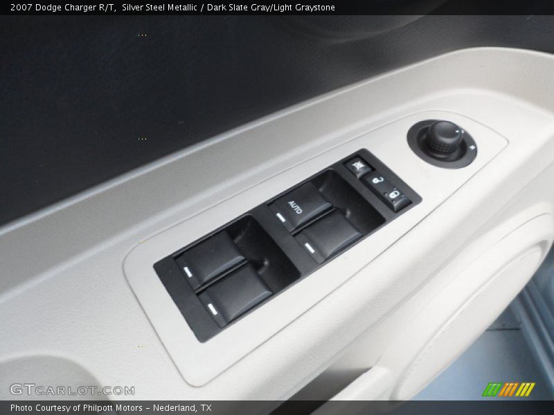 Silver Steel Metallic / Dark Slate Gray/Light Graystone 2007 Dodge Charger R/T