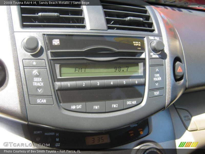 Sandy Beach Metallic / Sand Beige 2009 Toyota RAV4 I4