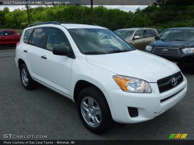 Super White / Ash 2012 Toyota RAV4 I4 4WD