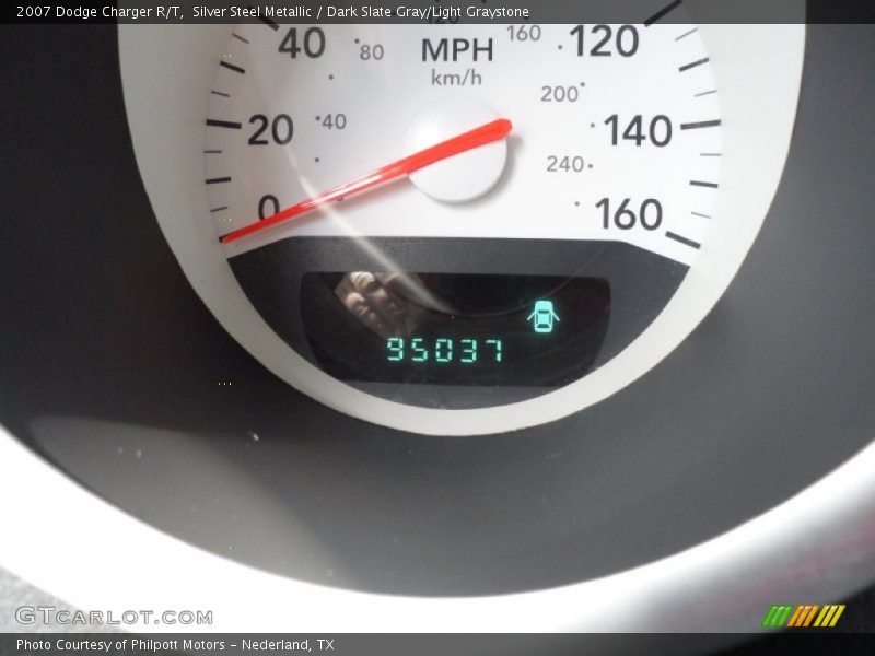 Silver Steel Metallic / Dark Slate Gray/Light Graystone 2007 Dodge Charger R/T
