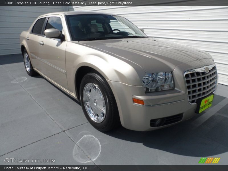 Linen Gold Metallic / Deep Jade/Light Graystone 2006 Chrysler 300 Touring