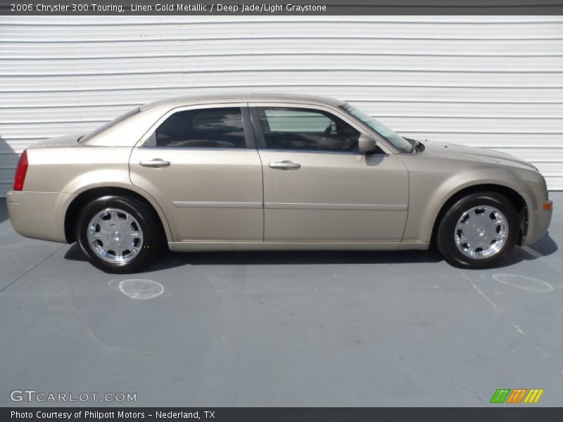Linen Gold Metallic / Deep Jade/Light Graystone 2006 Chrysler 300 Touring