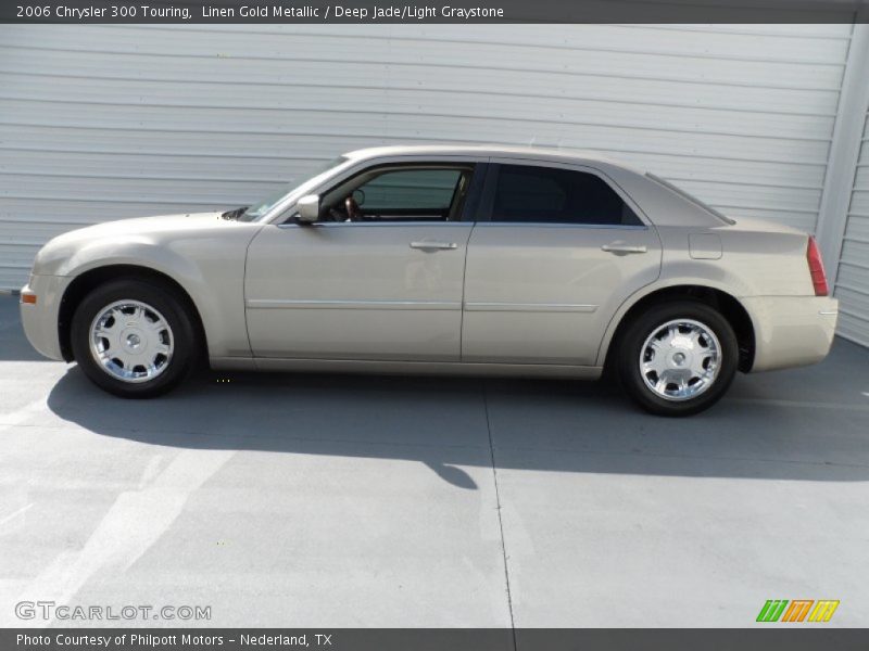 Linen Gold Metallic / Deep Jade/Light Graystone 2006 Chrysler 300 Touring