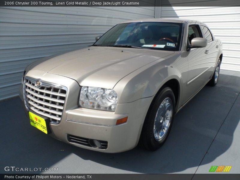 Linen Gold Metallic / Deep Jade/Light Graystone 2006 Chrysler 300 Touring