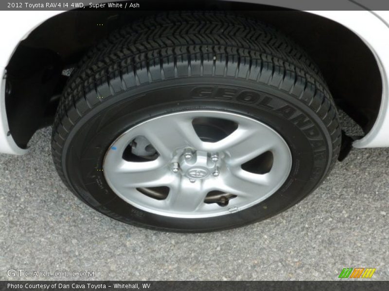 Super White / Ash 2012 Toyota RAV4 I4 4WD