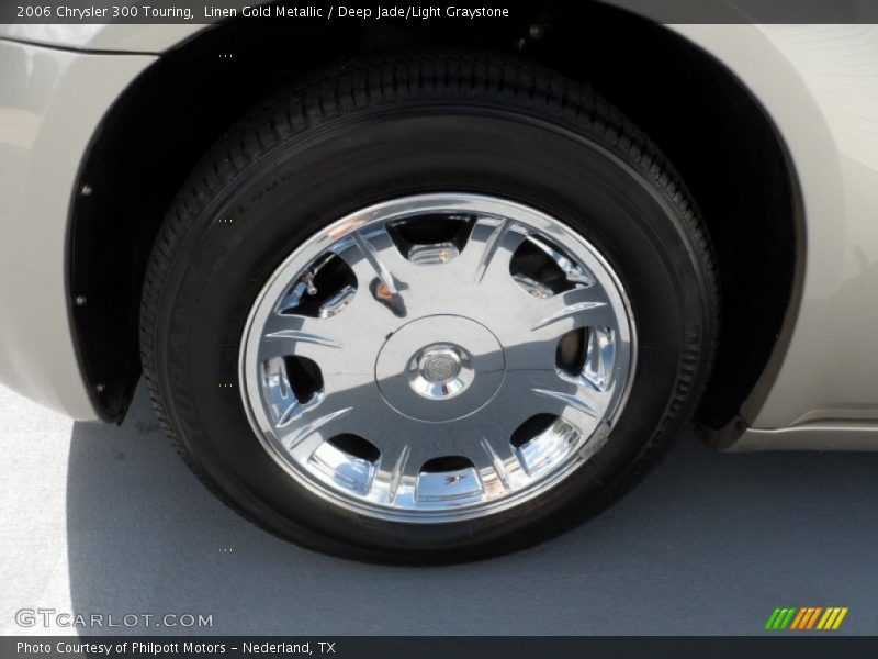 Linen Gold Metallic / Deep Jade/Light Graystone 2006 Chrysler 300 Touring