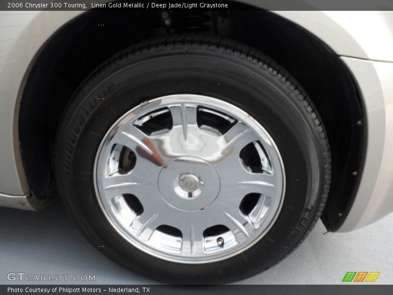 Linen Gold Metallic / Deep Jade/Light Graystone 2006 Chrysler 300 Touring