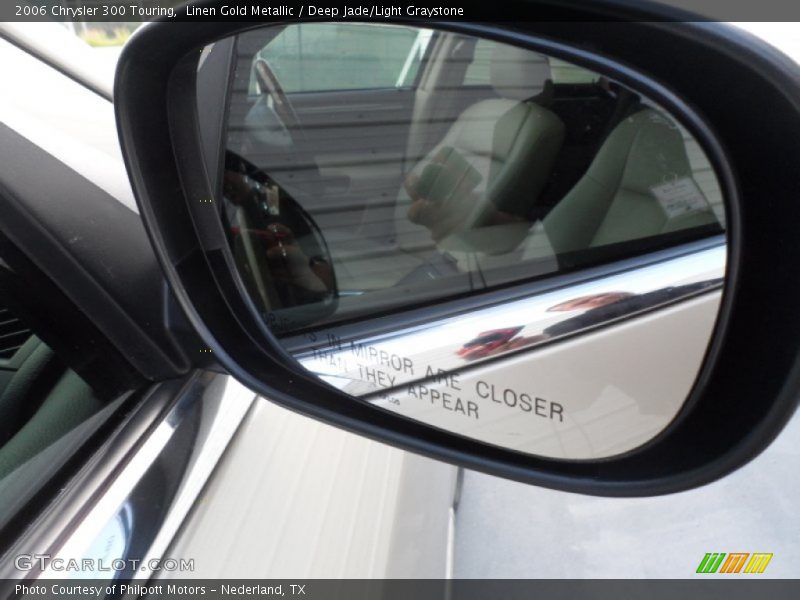 Linen Gold Metallic / Deep Jade/Light Graystone 2006 Chrysler 300 Touring