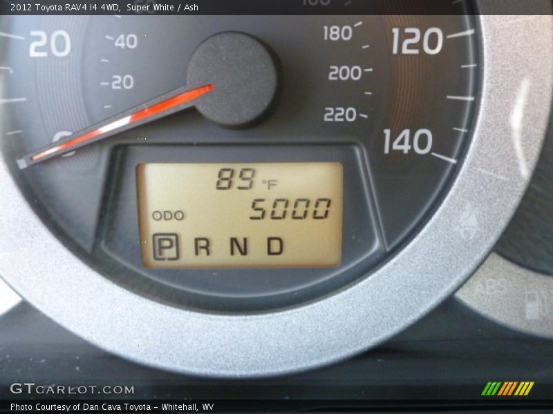 Super White / Ash 2012 Toyota RAV4 I4 4WD