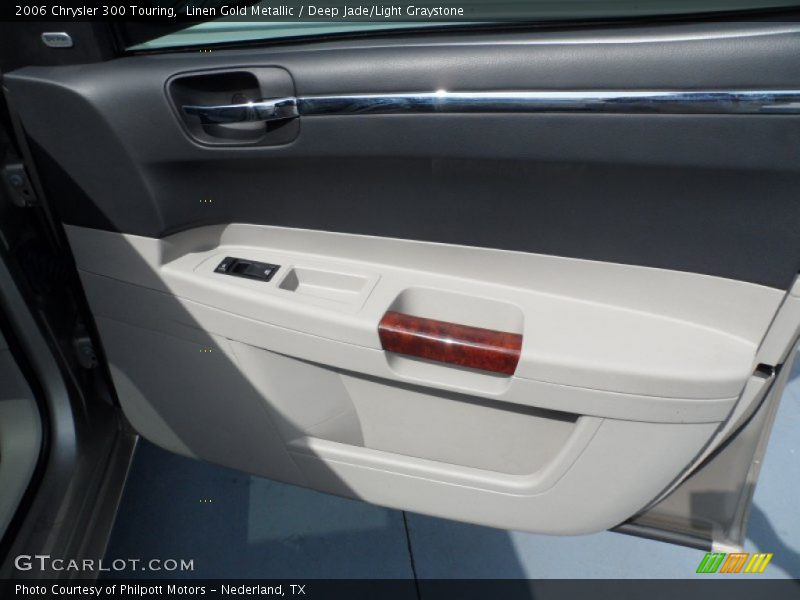 Linen Gold Metallic / Deep Jade/Light Graystone 2006 Chrysler 300 Touring