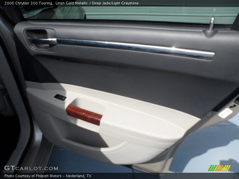 Linen Gold Metallic / Deep Jade/Light Graystone 2006 Chrysler 300 Touring