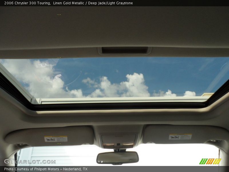 Linen Gold Metallic / Deep Jade/Light Graystone 2006 Chrysler 300 Touring