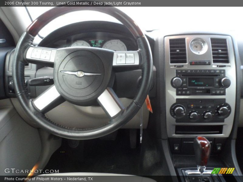 Linen Gold Metallic / Deep Jade/Light Graystone 2006 Chrysler 300 Touring