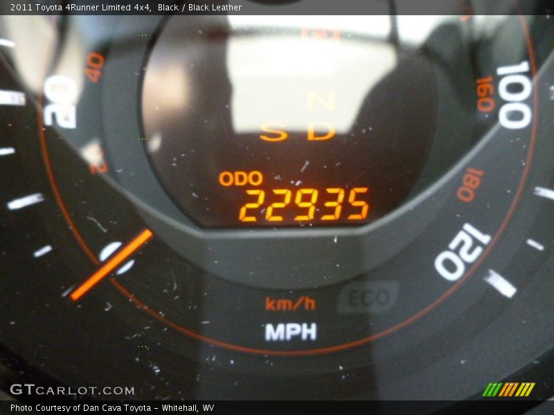 Black / Black Leather 2011 Toyota 4Runner Limited 4x4