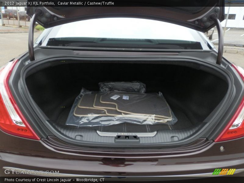 Caviar Metallic / Cashew/Truffle 2012 Jaguar XJ XJL Portfolio