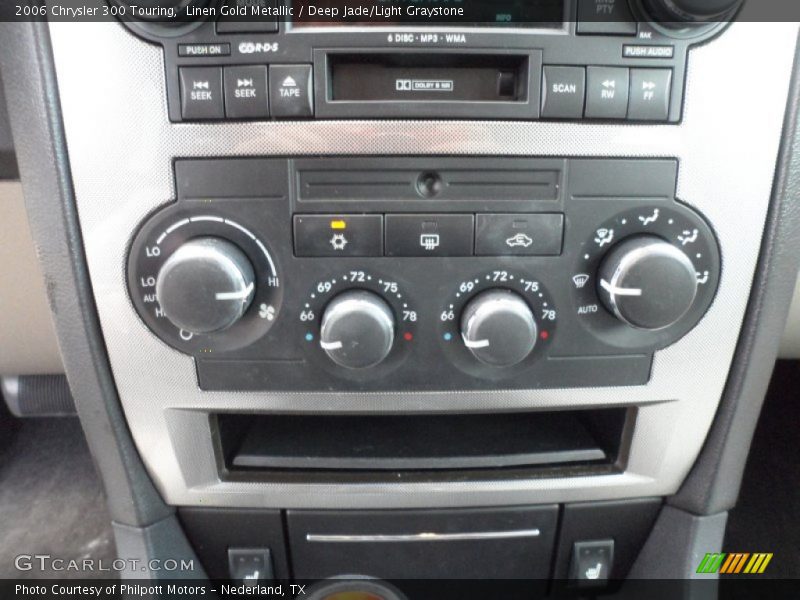 Linen Gold Metallic / Deep Jade/Light Graystone 2006 Chrysler 300 Touring