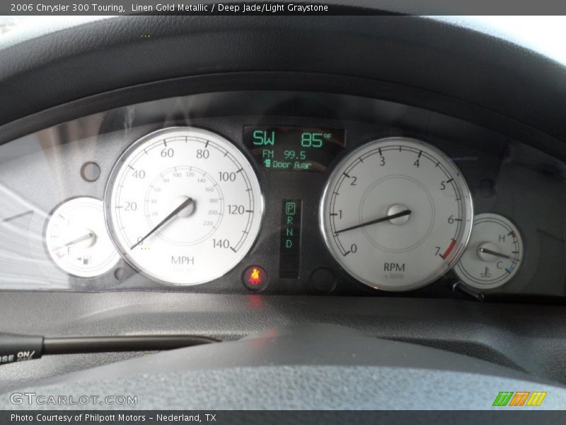 Linen Gold Metallic / Deep Jade/Light Graystone 2006 Chrysler 300 Touring