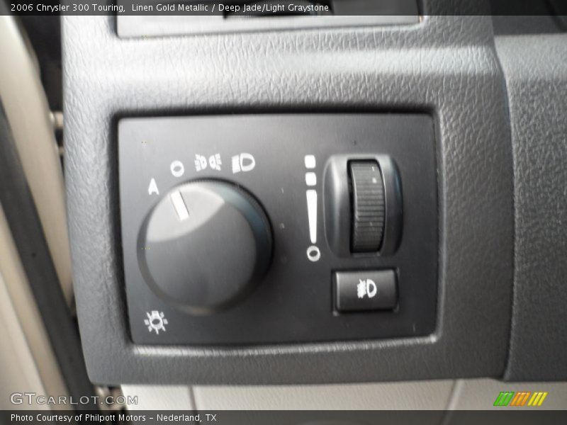 Linen Gold Metallic / Deep Jade/Light Graystone 2006 Chrysler 300 Touring