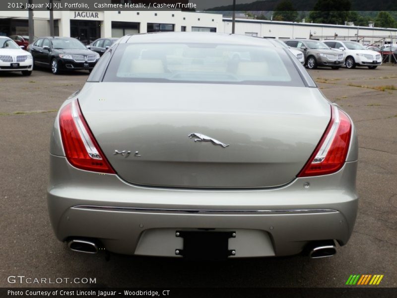 Cashmere Metallic / Cashew/Truffle 2012 Jaguar XJ XJL Portfolio