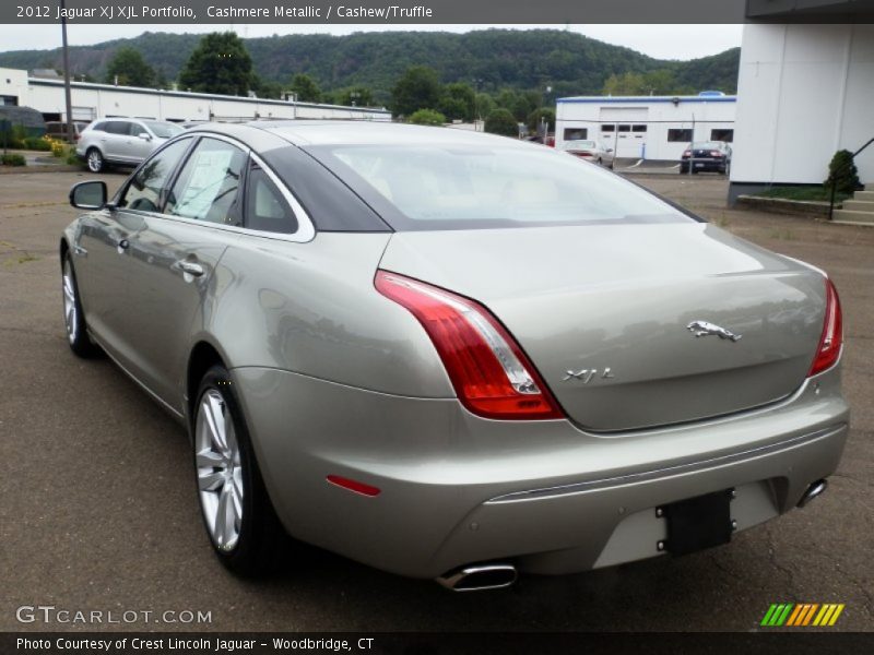 Cashmere Metallic / Cashew/Truffle 2012 Jaguar XJ XJL Portfolio