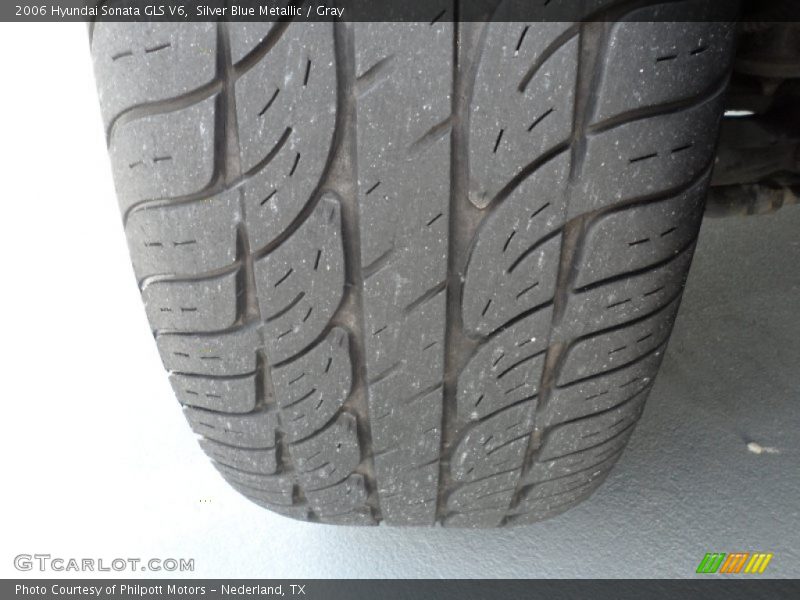 Silver Blue Metallic / Gray 2006 Hyundai Sonata GLS V6