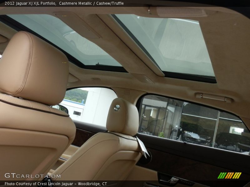 Cashmere Metallic / Cashew/Truffle 2012 Jaguar XJ XJL Portfolio