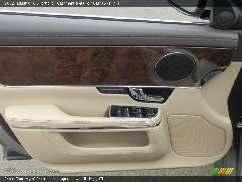 Cashmere Metallic / Cashew/Truffle 2012 Jaguar XJ XJL Portfolio